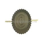 Кокарда мет. МЧС нов/обр (без розы ветров) малая защ.