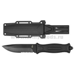 Нож GERBER COLUMBIA в пластиковых ножнах (2918А) общая длина 25 см (рукоятка черная/оливковая по наличию)