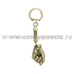 Брелок мет. "Фига"