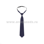 Галстук-регат простой синий п/э