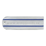 Погоны белые 2 васильк. пр. без канта Юстиция н/о на рубашку