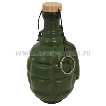 Штоф керамический Граната Ф-1 "лимонка" (0,25 л)