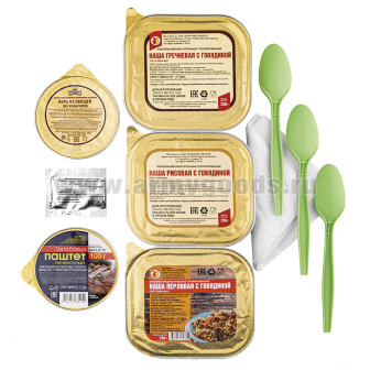 Сухпаек Армейские будни Тревога (ИРП) срок годности до 02.12.2026