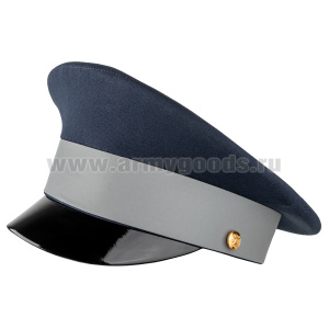 Фуражка простая ДПС нов/обр (к костюму офисному) ткань "габардин"