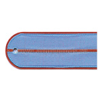 Погоны голуб. (оранж. кант) 1 оранж. пр. (МЧС руб.) на пластике