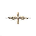 Значок мет. Эмблема петличная ВВС (30-х гг СССР) лат.