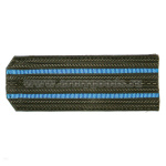 Погоны оливк. 2 голуб. пр.