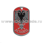 Жетон (нерж. ст., эмал.) Albania