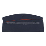 Пилотка синяя с красным кантом п/ш