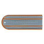 Погоны голуб. (оранж. кант) 2 оранж. пр. (МЧС руб.) на пластике