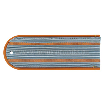 Погоны голуб. (оранж. кант) 2 оранж. пр. (МЧС руб.) на пластике