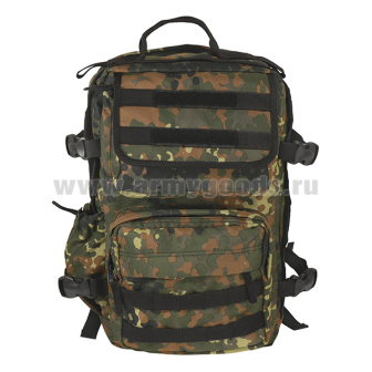 Рюкзак Тайфун Лягушка (Flecktarn) (ширина - 26 см, глубина - 17 см, высота - 44 см)																	