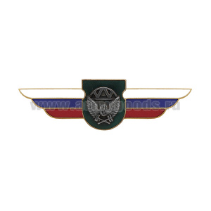 Значок мет. Должностной знак командира отдельного батальона и ему равной воинской части (ЖДВ)