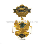 Медаль ВДВ (орел, крылья вверх на бел. кресте) (на планке - ВДВ)