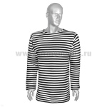 Тельняшка зим. двойной вязки черн. ПАН 100% р-ры с 44 по 60