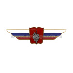 Значок мет. Должностной знак начальника высшего военного училища и профессионального образовательного учреждения (МО)