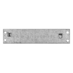 Основа под орденские планки (высота 12 мм, 4 награды в ряд, ст/обр, на булавке) №8