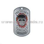 Жетон (нерж. ст., эмал.) Military agressor