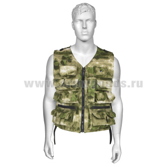 Жилет разгрузочный тактический Охотник (Rip-Stop) "мох" (A-TACS FG)