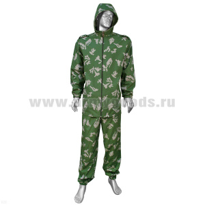 Костюм лет. КЗМ-1 (капюшон не отстегивается) на молнии "пограничник" р-ры с 32 по 60