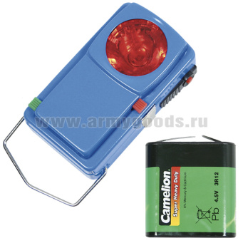 Фонарик сигнальный (мет. корпус)