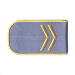 Погоны ГОРЭЛЕКТРОТРАНС вышит. шелком голубые (2 лычки)