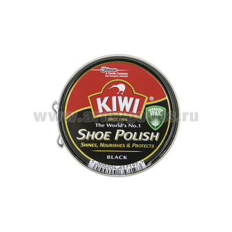Крем для обуви Kiwi (50 мл) черный