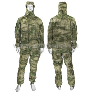 Костюм демисезонный Горка-3 "мох" (A-TACS FG) (флисовый подклад) "Барс" на молнии