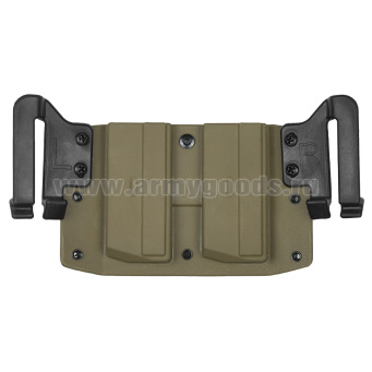 Подсумок тактический под 2 магазина Пистолета Ярыгина (ПЯ) ударопрочный полиамид (песочный)