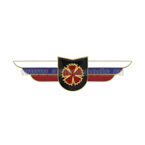 Значок мет. Должностной знак командира учебной воинской части и другого воинского формирования (развед. воинских формирований, соединений и воинских частей специального назначения) (№91)