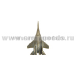 Значок мет. Самолет СУ-27 мал. (лат. на пимсе) 2,5 см