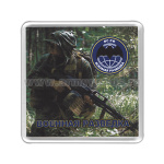 Магнит пластиковый Военная разведка (на фоне леса)