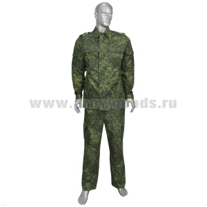 Костюм лет. Полевой (на пуговицах; погоны на плечах) "русская цифра" "Юдашкин-3" (рубашечная ткань) р-ры с 44 по 60