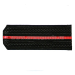 Погоны черн. 1 красн. пр.