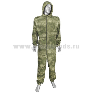 Костюм лет. КЗМ-1 (капюшон не отстегивается) на молнии "мох" (A-TACS FG) р-ры с 62