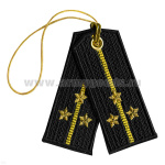 Брелок вышитый Погончики ВМФ (ст. лейтенант)