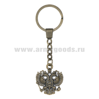 Брелок мет. Орел РФ (черненый)