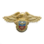 Значок мет. 7 гв. ВДД (серия ВДВ (америк. орел зол.)