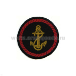 Шеврон тканый Штат МП (кругл.) d=6,5 см