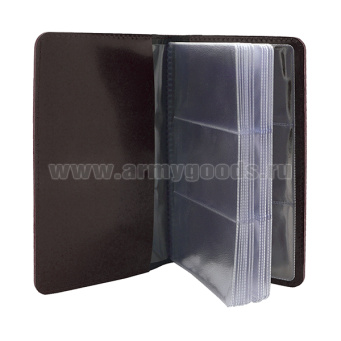 Визитница (кожа) вертикальная МВД РФ