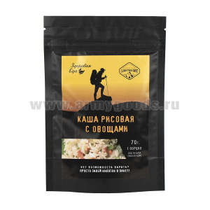 Сухое блюдо Каша рисовая с овощами (70 г)