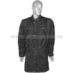 Плщ д/с ШТАБНОЙ (офисный) МО черный (ткань верха "таслан", подкладка - флис)