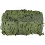 Сеть маскировочная серии "Стандарт" 2х3 м (100% полиамид) на сетевой основе "Светло-зеленый, темно-зеленый"