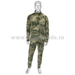 Термобелье флисовое "мох" (A-TACS FG) (фуфайка и кальсоны; 100% ПП) (С-1195) р-ры с 62