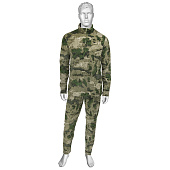 Термобелье флисовое "мох" (A-TACS FG) (фуфайка и кальсоны; 100% ПП) (С-1195) р-ры с 62