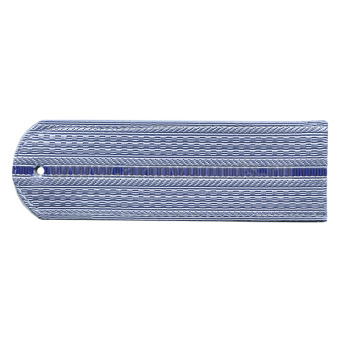 Погоны серо-голуб. 1 васильк. пр. без канта Юстиция н/о на рубашку