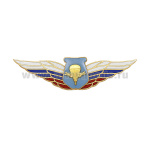 Значок мет. Должностной знак начальника воинского формирования, ведущего научно-исследов. деятельность (ВДВ) №86