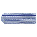 Погоны серо-голуб. 2 васильк. пр. без канта Юстиция н/о на рубашку