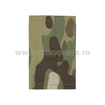 Ф/пог. "мультикам" (ткань "rip-stop") вышит. оливк. (майор)
