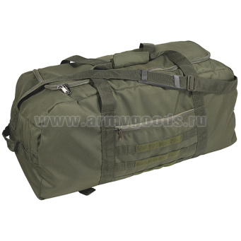 Баул-рюкзак (90 л) оливковый